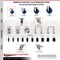 Service Caster 3 Inch 316SS Solid Poly Swivel 1-5/8 Inch Expanding Stem Caster Brake SCC, 2PK SCC-SS316EX20S314-SPUS-2-TLB-2-158 - alternate 5